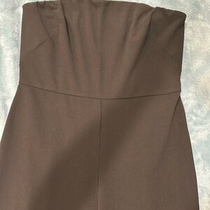 Express Strapless Wide Leg Jumpsuit NWT